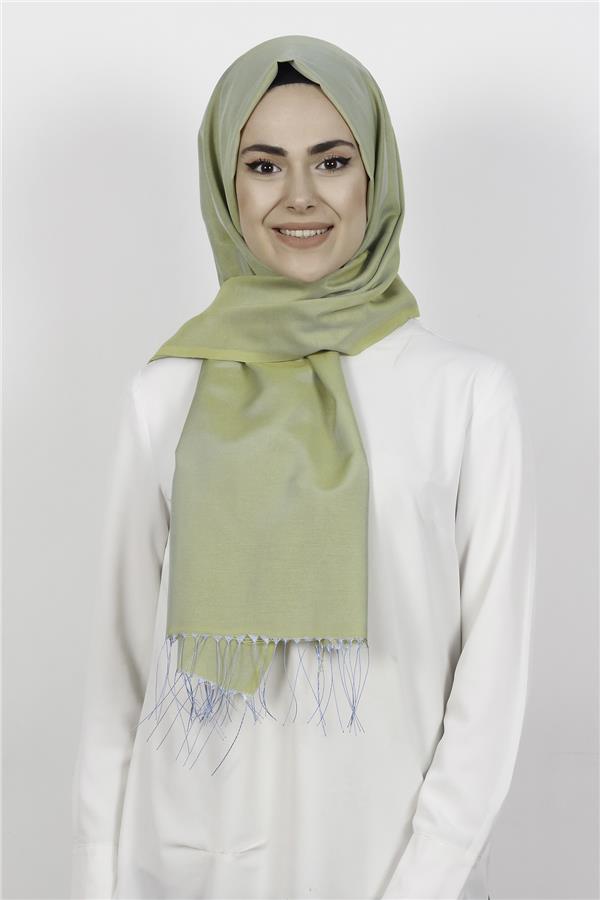 Piramit Sert Duran 2805-12 Mint Yeşili