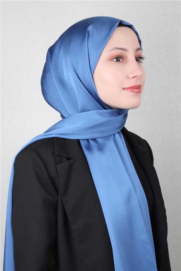 Piramit Style Şal 2888-17 İndigo