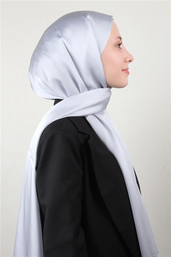 Piramit Style Şal 2888-2 Gümüş