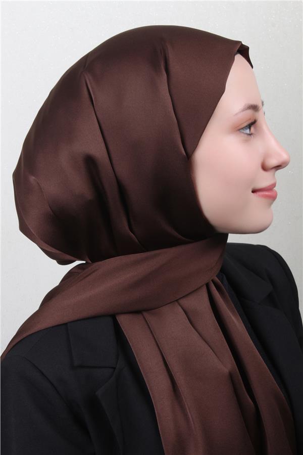 Piramit Style Şal 2888-8 Kahverengi