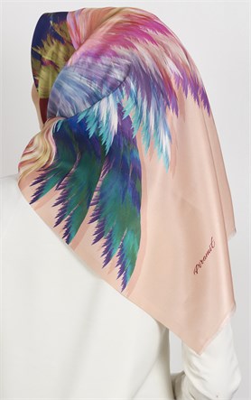 Piramit Tafta Dijital Eşarp 1925-1