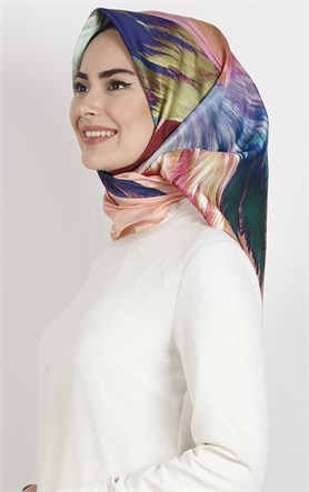 Piramit Tafta Dijital Eşarp 1925-1