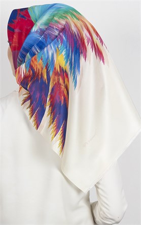 Piramit Tafta Dijital Eşarp 1925-3