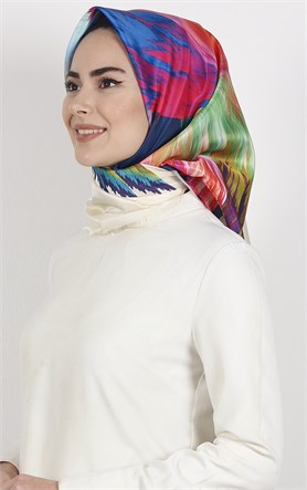 Piramit Tafta Dijital Eşarp 1925-5