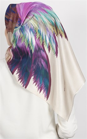 Piramit Tafta Dijital Eşarp 1925-6