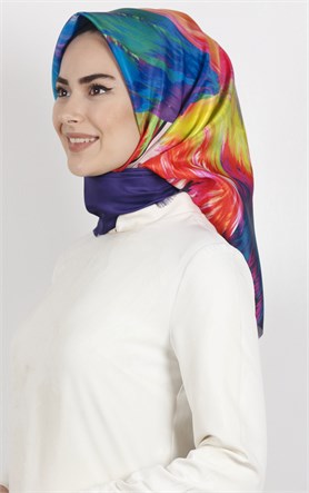 Piramit Tafta Dijital Eşarp 1925-7