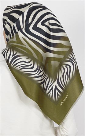 Piramit Tafta Dijital Eşarp 1926-10