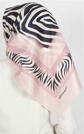 Piramit Tafta Dijital Eşarp 1926-11