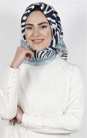 Piramit Tafta Dijital Eşarp 1926-12