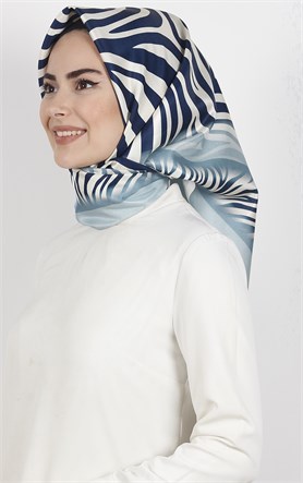 Piramit Tafta Dijital Eşarp 1926-12