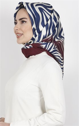 Piramit Tafta Dijital Eşarp 1926-14