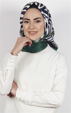 Piramit Tafta Dijital Eşarp 1926-3