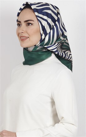 Piramit Tafta Dijital Eşarp 1926-3