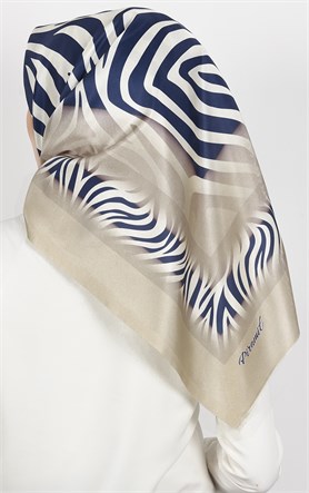 Piramit Tafta Dijital Eşarp 1926-4