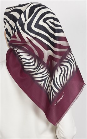 Piramit Tafta Dijital Eşarp 1926-6