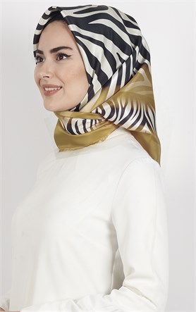 Piramit Tafta Dijital Eşarp 1926-7