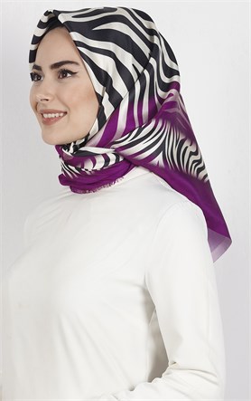 Piramit Tafta Dijital Eşarp 1926-9