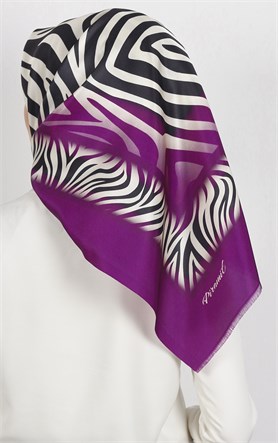 Piramit Tafta Dijital Eşarp 1926-9