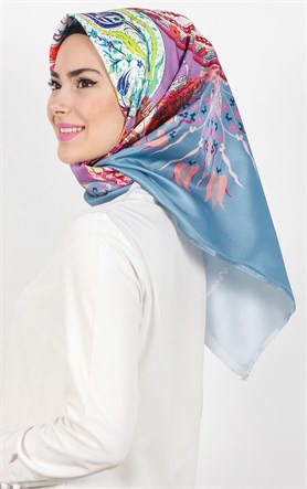 Piramit Tafta Dijital Eşarp 1927-10