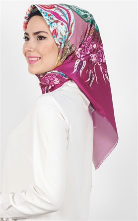 Piramit Tafta Dijital Eşarp 1927-12