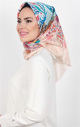 Piramit Tafta Dijital Eşarp 1927-3