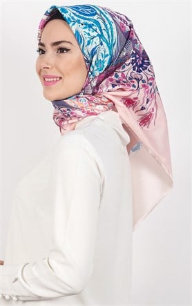 Piramit Tafta Dijital Eşarp 1927-9