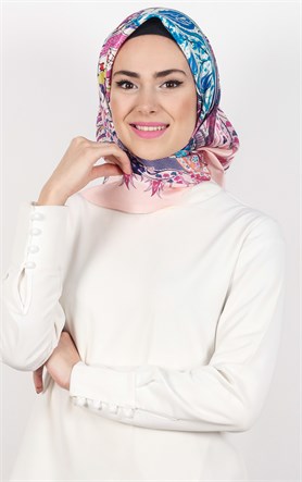 Piramit Tafta Dijital Eşarp 1927-9