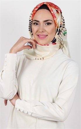 Piramit Tafta Dijital Eşarp 1928-2