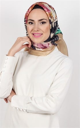 Piramit Tafta Dijital Eşarp 1928-7