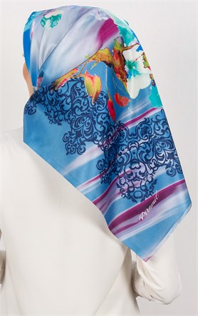 Piramit Tafta Dijital Eşarp 1929-1