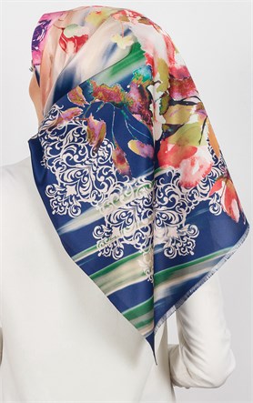 Piramit Tafta Dijital Eşarp 1929-2