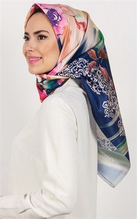 Piramit Tafta Dijital Eşarp 1929-2