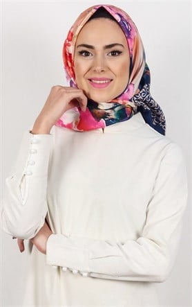 Piramit Tafta Dijital Eşarp 1929-2