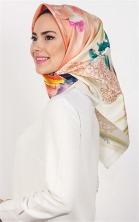 Piramit Tafta Dijital Eşarp 1929-5