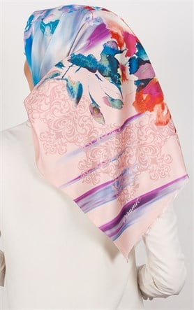 Piramit Tafta Dijital Eşarp 1929-7