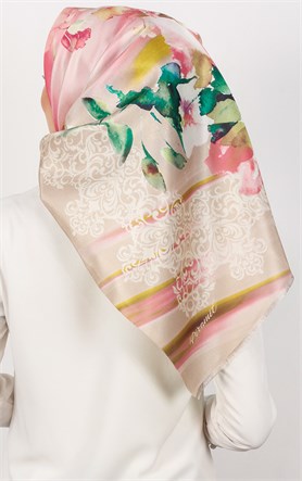 Piramit Tafta Dijital Eşarp 1929-9