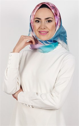 Piramit Tafta Dijital Eşarp 1930-1