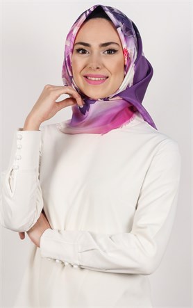 Piramit Tafta Dijital Eşarp 1930-3