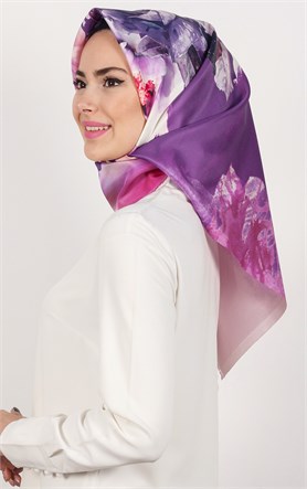 Piramit Tafta Dijital Eşarp 1930-3