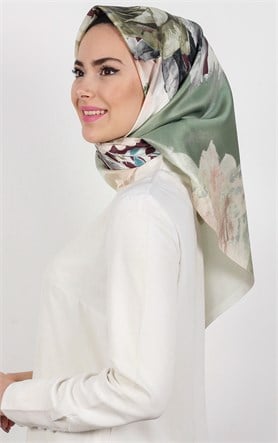 Piramit Tafta Dijital Eşarp 1930-6