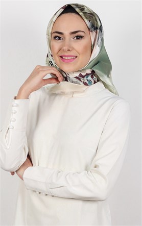 Piramit Tafta Dijital Eşarp 1930-6