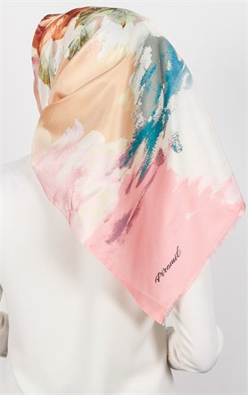 Piramit Tafta Dijital Eşarp 1930-7