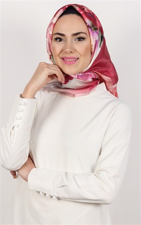 Piramit Tafta Dijital Eşarp 1930-8