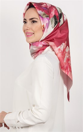 Piramit Tafta Dijital Eşarp 1930-8