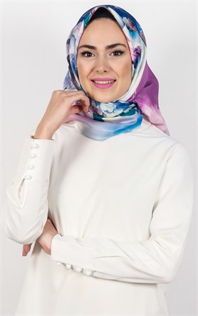 Piramit Tafta Dijital Eşarp 1930-9