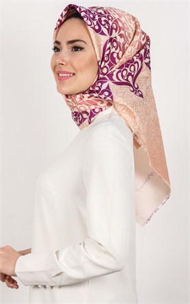 Piramit Tafta Dijital Eşarp 1931-11