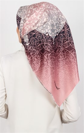 Piramit Tafta Dijital Eşarp 1931-12