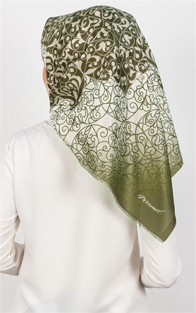 Piramit Tafta Dijital Eşarp 1931-8