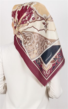 Piramit Tafta Dijital Eşarp 1932-1