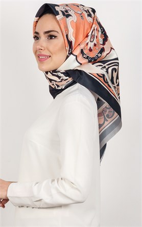 Piramit Tafta Dijital Eşarp 1932-3